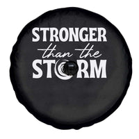 Mental Health Awareness Spare Tire Cover Stronger Than The Storm Warrior