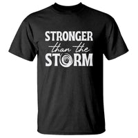Mental Health Awareness T Shirt Stronger Than The Storm Warrior - Wonder Print Shop