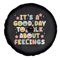 Mental Health Awareness Spare Tire Cover It's Good Day to Talk About Feelings Counselor Therapist