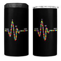 Mental Health 4 in 1 Can Cooler Tumbler Healing Is Not Linear Emotion Faces