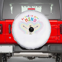 Mental Health Spare Tire Cover Be Kind To Your Mind Self Care Rainbow Skeleton