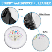 Mental Health Spare Tire Cover Be Kind To Your Mind Self Care Rainbow Skeleton