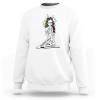 Mental Health Sweatshirt I Am Strong Good Beautiful Bright Talented Successful Enough - Wonder Print Shop