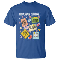 Mental Health Reminders Motivation T Shirt - Wonder Print Shop
