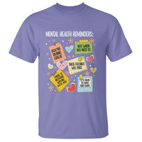 Mental Health Reminders Motivation T Shirt - Wonder Print Shop
