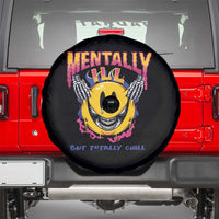Mental Health Spare Tire Cover Mentally Ill But Totally Chill Emotion Faces