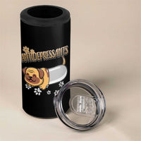 Mental Health Dog Lover 4 in 1 Can Cooler Tumbler Antidepressants Dog Puppy Pill