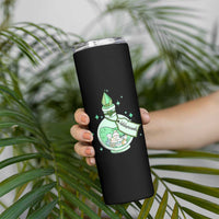 Mental Health Cat Lover Skinny Tumbler Antidepressants Cat Cute Pill