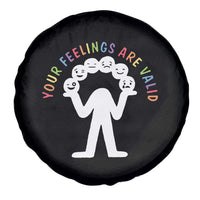 Mental Health Spare Tire Cover Your Feelings Are Valid All Emotions
