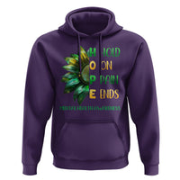 Mental Health Hoodie HOPE Hold On Pain Ends Suicide Prevention - Wonder Print Shop