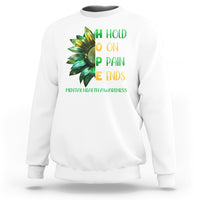 Mental Health Sweatshirt HOPE Hold On Pain Ends Suicide Prevention - Wonder Print Shop