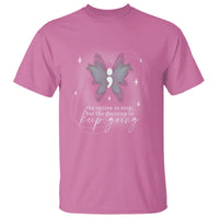 Suicide Prevention Awareness T Shirt The Option To Stop But The Decision To Keep Going Aesthetic Butterfly - Wonder Print Shop