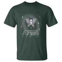 Suicide Prevention Awareness T Shirt The Option To Stop But The Decision To Keep Going Aesthetic Butterfly - Wonder Print Shop