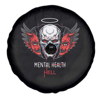 Mental Health Hell Satan Skull Spare Tire Cover