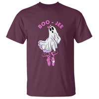 Halloween T Shirt Boo-Jee Ballerina Spooky Season Cute Ghost - Wonder Print Shop