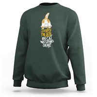 Cat Owner Sweatshirt Sorry I'm Late My Cat Was Sitting On Me - Wonder Print Shop
