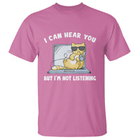 Cat Lover T Shirt I Can Hear You But I'm Not Listening - Wonder Print Shop