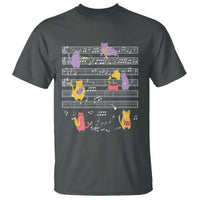 Cat Lover T Shirt Cat Playing Musical Instrument - Wonder Print Shop