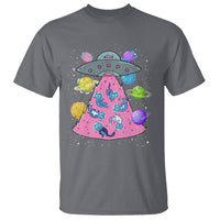 Cat Lover T Shirt UFO Catches Cat Into Space - Wonder Print Shop