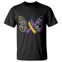 Fight Bladder Health And Cancer Awareness Butterfly T Shirt - Wonder Print Shop