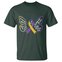Fight Bladder Health And Cancer Awareness Butterfly T Shirt - Wonder Print Shop