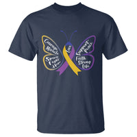 Fight Bladder Health And Cancer Awareness Butterfly T Shirt - Wonder Print Shop