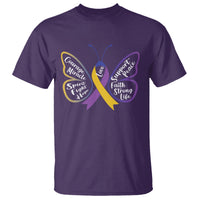 Fight Bladder Health And Cancer Awareness Butterfly T Shirt - Wonder Print Shop