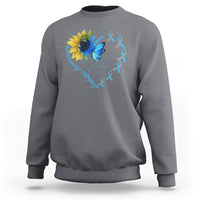 Diabetes Sunflower Shirt Type 1 Sweatshirt - Wonder Print Shop