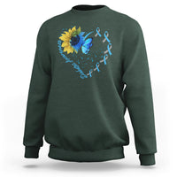 Diabetes Sunflower Shirt Type 1 Sweatshirt - Wonder Print Shop