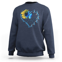 Diabetes Sunflower Shirt Type 1 Sweatshirt - Wonder Print Shop