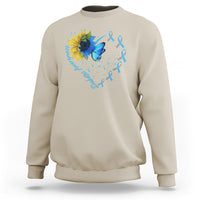 Diabetes Sunflower Shirt Type 1 Sweatshirt - Wonder Print Shop