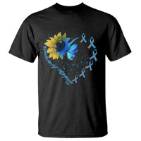 Diabetes Sunflower Shirt Type 1 T Shirt - Wonder Print Shop