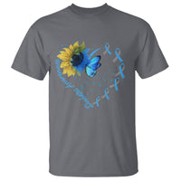 Diabetes Sunflower Shirt Type 1 T Shirt - Wonder Print Shop