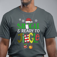 Single And Ready To Jingle Funny Christmas Ball T Shirt - Wonder Print Shop