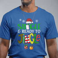 Single And Ready To Jingle Funny Christmas Ball T Shirt - Wonder Print Shop