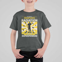 Chemotherapy Awareness T Shirt For Kid Radiation Gives Me Superpowers - Wonder Print Shop