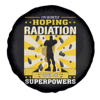 Chemotherapy Awareness Spare Tire Cover Radiation Gives Me Superpowers
