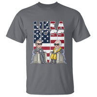 Presidents Day T Shirt Like A Boss Washington Lincoln Abe George US Flag - Wonder Print Shop