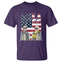 Presidents Day T Shirt Like A Boss Washington Lincoln Abe George US Flag - Wonder Print Shop