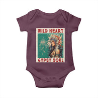 Native American Baby Onesie Wild Heart Gypsy Soul Women