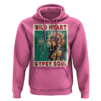 Native American Hoodie Wild Heart Gypsy Soul Women