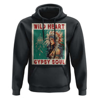 Native American Hoodie Wild Heart Gypsy Soul Women
