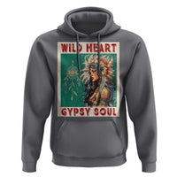 Native American Hoodie Wild Heart Gypsy Soul Women