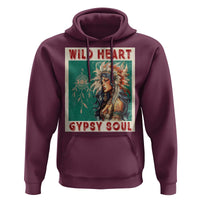 Native American Hoodie Wild Heart Gypsy Soul Women