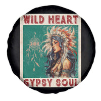 Native American Spare Tire Cover Wild Heart Gypsy Soul Women