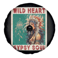 Native American Spare Tire Cover Wild Heart Gypsy Soul Women