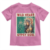 Native American Toddler T Shirt Wild Heart Gypsy Soul Women