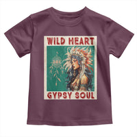 Native American Toddler T Shirt Wild Heart Gypsy Soul Women