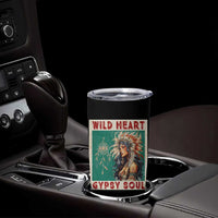Native American Tumbler Cup Wild Heart Gypsy Soul Women