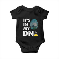 Saint Lucia Baby Onesie It's In My DNA Beautiful Beach